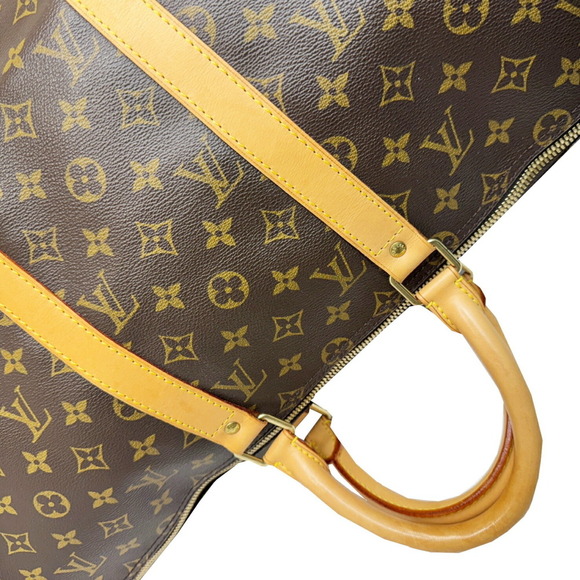LOUIS VUITTON Brown Monogram Keepall 50 Boston Bag - Picture 12 of 16